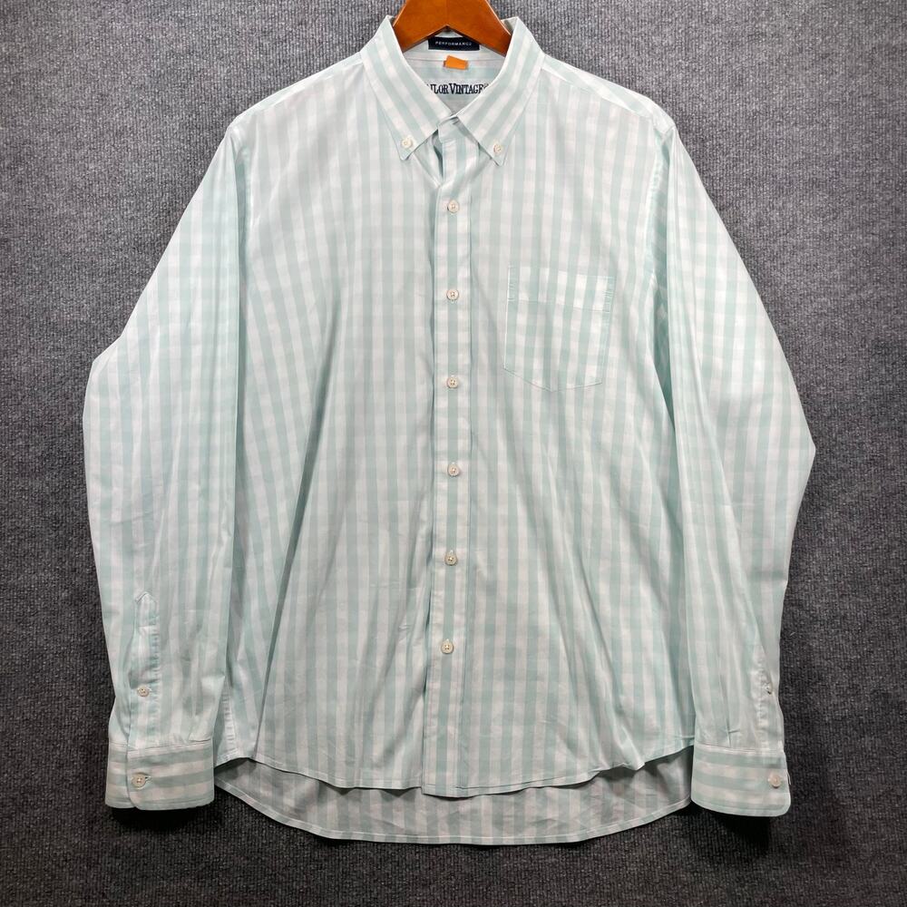 Tailor Vintage Performance Button Down Shirt Men'… - image 1